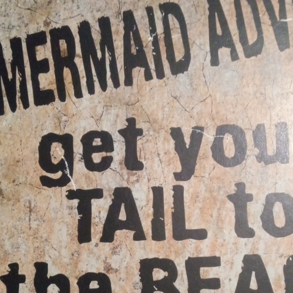Mermaid Advice Decorative Wall Art - Picture 7 of 7